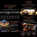 Blackview Oscal Marine 2, 8GB+256GB, 6.56 inch Android 15 Unisoc UMS9230E T615 Octa Core, Network: 4G, OTG, NFC - Image 21