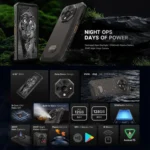 Ulefone Armor X16, 6GB+128GB, Night Vision, IP68/IP69K Rugged Phone, 6.56 inch Android 15 MediaTek Helio G91 Octa Core, Network: 4G, NFC, OTG - Image 2