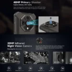 Ulefone Armor X16, 6GB+128GB, Night Vision, IP68/IP69K Rugged Phone, 6.56 inch Android 15 MediaTek Helio G91 Octa Core, Network: 4G, NFC, OTG - Image 5