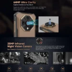 Ulefone Armor X16 Pro, 5GB+256GB, Night Vision, IP68/IP69K Rugged Phone, 6.56 inch Android 15 MediaTek Dimensity 6300 Octa Core, Network: 5G, NFC, OTG - Image 5