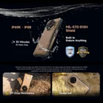 Ulefone Armor X16 Pro, 5GB+256GB, Night Vision, IP68/IP69K Rugged Phone, 6.56 inch Android 15 MediaTek Dimensity 6300 Octa Core, Network: 5G, NFC, OTG - Image 7