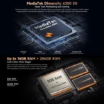 Ulefone Armor X16 Pro, 5GB+256GB, Night Vision, IP68/IP69K Rugged Phone, 6.56 inch Android 15 MediaTek Dimensity 6300 Octa Core, Network: 5G, NFC, OTG - Image 9