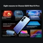 vivo iQOO Neo10 Pro+, 16GB+512GB, Screen Fingerprint, 6.82 inch Android 15 OriginOS 5 Snapdragon 8 Elite Octa Core, OTG, NFC, Network: 5G, Support Google Play - Image 4