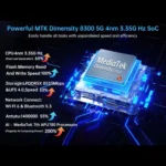 Unihertz Tank 4 Pro Projector Rugged Phone, 16GB+512GB, Night Vision, 6.73 inch Android 13 Dimensity 8300 Octa Core, Network: 5G, NFC - Image 7