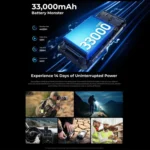 Oukitel WP100 Laser Rangefinder Rugged Phone, 12GB+512GB, 200MP Camera, Fingerprint Identification, 6.8 inch Android 14 MediaTek Dimensity 7300 Octa Core, NFC, OTG, Network: 5G - Image 6