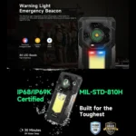 Ulefone Armor 33 Rugged Phone, 12GB+512GB, 6.95 inch Android 15 MediaTek Helio G100 Octa Core, Network: 4G, OTG, NFC, LED Light - Image 17