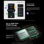 Ulefone Armor 33 Rugged Phone, 12GB+512GB, 6.95 inch Android 15 MediaTek Helio G100 Octa Core, Network: 4G, OTG, NFC, LED Light - Image 20