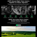 Ulefone Armor 33 Pro Rugged Phone, 16GB+512GB, Night Vision, 6.95 inch + 3.4 inch Dual Screen Android 14 MediaTek Dimensity 7300X Octa Core, Network: 5G, OTG, NFC - Image 13