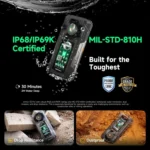 Ulefone Armor 33 Pro Rugged Phone, 16GB+512GB, Night Vision, 6.95 inch + 3.4 inch Dual Screen Android 14 MediaTek Dimensity 7300X Octa Core, Network: 5G, OTG, NFC - Image 18