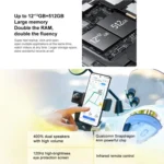 vivo Y300i, 8GB+128GB, Face ID / Side Fingerprint, 6.68 inch Android 15 OriginOS 5 Snapdragon 4 Gen 2 Octa Core, OTG, NFC, Network: 5G - Image 7