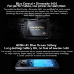 vivo X200 Pro, 16GB+512GB, Face ID / Screen Fingerprint Identification, 6.78 inch Android 15 Dimensity 9400 Octa Core, OTG, NFC, Network: 5G, Support Google Play - Image 7