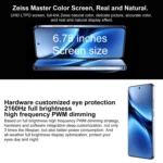 vivo X200 Pro, 16GB+512GB, Face ID / Screen Fingerprint Identification, 6.78 inch Android 15 Dimensity 9400 Octa Core, OTG, NFC, Network: 5G, Support Google Play - Image 9