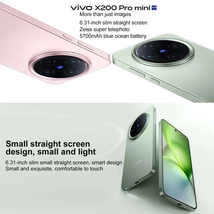 MPH4809_B2.webp vivo X200 Pro mini, 16GB+1TB, Face ID / Screen Fingerprint Identification, 6.31 inch Android 15 Dimensity 9400 Octa Core, OTG, NFC, Network: 5G, Support Google Play - Image 3