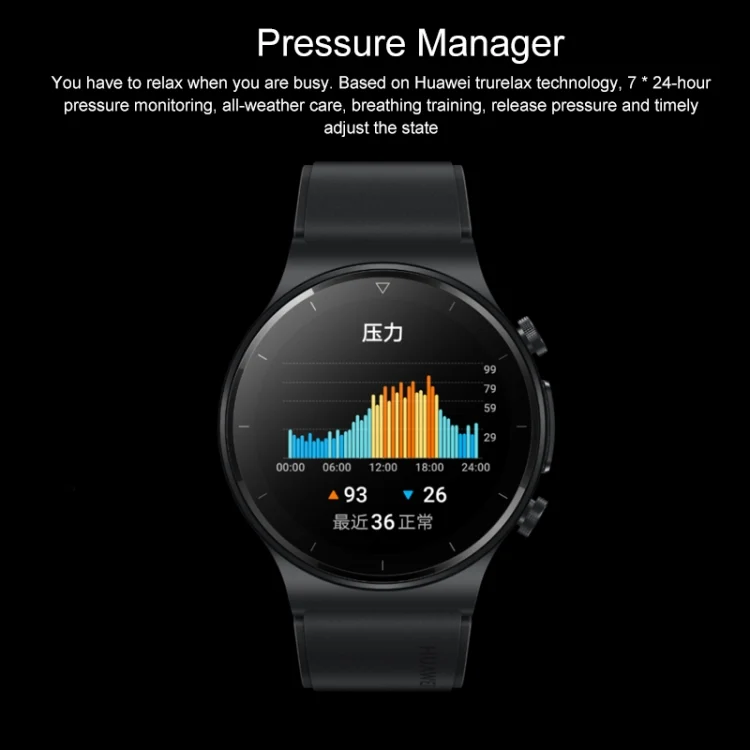 MPH5301B_12.webp HUAWEI WATCH GT 2 Pro ECG Ver. Bluetooth Fitness Tracker Smart Watch 46mm Wristband, Kirin A1 Chip, Support GPS / ECG Monitoring - Image 13