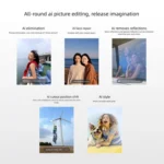 Honor X70, 12GB+256GB, Screen Fingerprint, 6.79 inch MagicOS 9.0 Snapdragon 6 Gen 4 Octa Core, Network: 5G, OTG, NFC, Support Google Play - Image 12