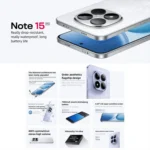 Xiaomi Redmi Note 15 Pro 5G, 12GB+512GB, 6.83 inch Xiaomi HyperOS 2 Dimensity 7400-Ultra Octa Core, Network: 5G, NFC - Image 2