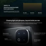 vivo iQOO 13, 16GB+1TB, Face ID / Screen Fingerprint Identification, 6.82 inch Android 15 OriginOS 5 Snapdragon 8 Elite Octa Core, OTG, NFC, Network: 5G, Support Google Play - Image 11