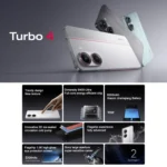 Xiaomi REDMI Turbo 4, 16GB+256GB, 6.67 inch Xiaomi HyperOS 2 Dimensity 8400-Ultra Octa Core 3.0GHz, NFC, Network: 5G - Image 3