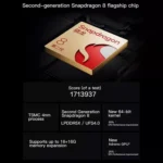 vivo iQOO Neo9, Dual Back Cameras, 16GB+512GB, Face ID / Fingerprint Identification, 6.78 inch Android 14 OriginOS 4 Snapdragon 8 Gen 2 Octa Core, OTG, NFC, Network: 5G, Support Google Play - Image 3