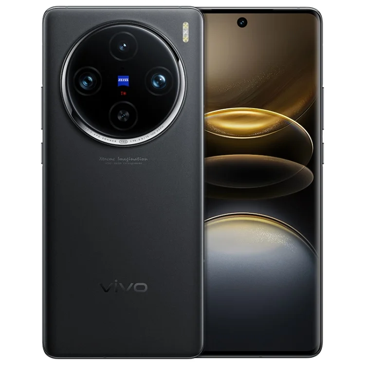 vivo X100s Pro, Triple Back Cameras, 16GB+1TB, Face ID / Fingerprint Identification, 6.78 inch Android 14 OriginOS 4 Dimensity 9300+ Octa Core, OTG, NFC, Network: 5G, Support Google Play