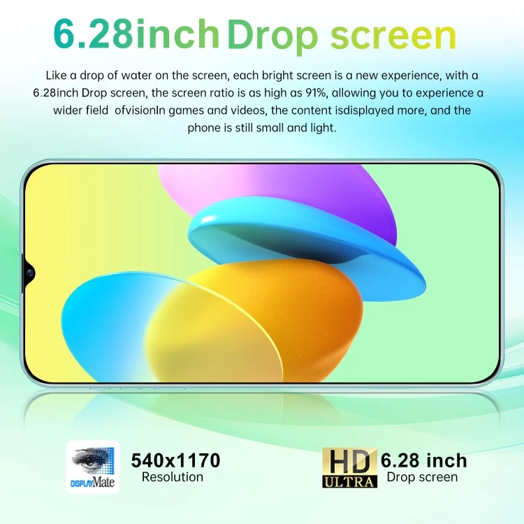 MPH7577_B2.webp C55 / SDT80, 2GB+16GB, Face Identification, 6.28 inch Screen Android 8.1 MTK6737 Quad Core, Network: 4G, Dual SIM - Image 3