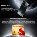 Realme GT6, 16GB+256GB, 6.78 inch Realme UI 5.0 Snapdragon 8 Gen 3 Octa Core, NFC, Network: 5G, Support Google Play - Image 2