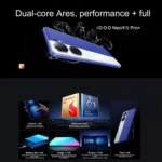 vivo iQOO Neo9S Pro+, 16GB+512GB, Face ID & Ultrasonic 3D Fingerprint Identification, 6.78 inch Android 14 OriginOS 4 Snapdragon 8 Gen 3 Octa Core 2.63GHz, OTG, NFC, Network: 5G, Support Google Play - Image 3