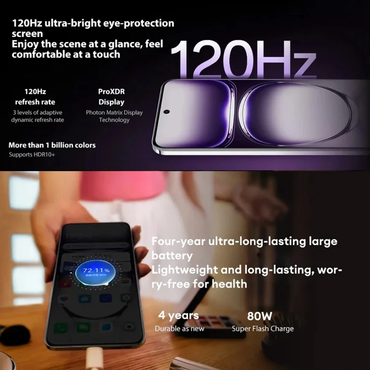 MPH7621_B9.webp OPPO Reno12 Pro AI Phone, 12GB+256GB, Screen Fingerprint, 6.7 inch ColorOS 14.1 Dimensity 9200+ Octa Core up to 3.35GHz, NFC, OTG, Network: 5G - Image 10