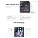 Xiaomi MIX Flip, 12GB+512GB, 6.86 inch + 4.01 inch Xiaomi HyperOS Snapdragon 8 Gen 3 Octa Core 4nm up to 3.3GHz, NFC, Network: 5G - Image 10