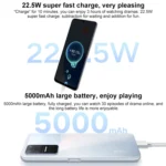 Triple Back Cameras, Side Fingerprint Identification, 5000mAh Battery, 6.74 inch Magic UI 5.0 (Android 11) MediaTek Dimensity 700 Octa Core up to 2.2GHz, Network: 5G, OTG, Not Support Google Play - Image 3