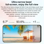 Dual Back Cameras, Side Fingerprint Identification, 4000mAh Battery, 6.7 inch Magic UI 6.1 / Android 12 Dimensity 700 Octa Core up to 2.2GHz, Network: 5G, OTG, Not Support Google Play - Image 3