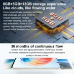 Dual Back Cameras, Side Fingerprint Identification, 4000mAh Battery, 6.7 inch Magic UI 6.1 / Android 12 Dimensity 700 Octa Core up to 2.2GHz, Network: 5G, OTG, Not Support Google Play - Image 5