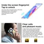 Dual Back Cameras, Screen Fingerprint Identification, 5100mAh Battery, 6.67 inch Magic UI 6.1 / Android 12 Snapdragon 695 Octa Core up to 2.2GHz, Network: 5G, OTG, Not Support Google Play - Image 6