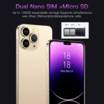 Face Identification, Android 6.0 Spreadtrum 7731G Quad Core, Network: 3G, Dual SIM,  with 64GB TF Card - Image 13