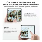 Triple Rear Cameras, Face ID & Side Fingerprint Identification, 7.1 inch + 5.49 inch Screen, ColorOS 12 Qualcomm Snapdragon 888 Octa Core up to 2.84Ghz, Support Google Play - Image 8