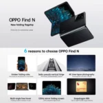 Triple Rear Cameras, Face ID & Side Fingerprint Identification, 7.1 inch + 5.49 inch Screen, ColorOS 12 Qualcomm Snapdragon 888 Octa Core up to 2.84Ghz, Support Google Play - Image 2