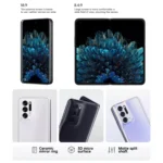 Triple Rear Cameras, Face ID & Side Fingerprint Identification, 7.1 inch + 5.49 inch Screen, ColorOS 12 Qualcomm Snapdragon 888 Octa Core up to 2.84Ghz, Support Google Play - Image 3
