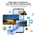 Dual Back Cameras, Side Fingerprint Identification, 6000mAh Battery, 6.74inch Magic UI 6.1 / Android 12  Dimensity 6020 Octa Core, Network: 5G, OTG, Not Support Google Play - Image 3