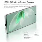 Triple Back Cameras, Srceen Fingerprint Identification, 4600mAh Battery, 6.78 inch Android 13 OriginOS 3 Dimensity 8200 Octa Core up to 3.1GHz, OTG, NFC, Network: 5G - Image 4