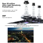 Triple Back Cameras, Srceen Fingerprint Identification, 4600mAh Battery, 6.78 inch Android 13 OriginOS 3 Dimensity 8200 Octa Core up to 3.1GHz, OTG, NFC, Network: 5G - Image 9