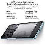 Triple Back Cameras, Srceen Fingerprint Identification, 4600mAh Battery, 6.78 inch Android 13 OriginOS 3 Dimensity 8200 Octa Core up to 3.1GHz, OTG, NFC, Network: 5G - Image 12