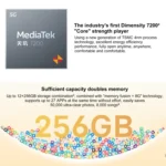 Dual Back Cameras, Srceen Fingerprint Identification, 4600mAh Battery, 6.78 inch Android 13 OriginOS 3 Dimensity 7200 Octa Core up to 2.8GHz, OTG, NFC, Network: 5G - Image 5