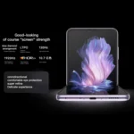 Dual Back Cameras, Side Fingerprint Identification, 4400mAh Battery, 6.74 inch + 3.0 inch Android 13.0 OriginOS 3 Qualcomm Snapdragon 8+ Gen1 Octa Core up to 3.0GHz, NFC, OTG, Network: 5G - Image 15