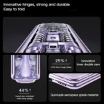 Dual Back Cameras, Side Fingerprint Identification, 4400mAh Battery, 6.74 inch + 3.0 inch Android 13.0 OriginOS 3 Qualcomm Snapdragon 8+ Gen1 Octa Core up to 3.0GHz, NFC, OTG, Network: 5G - Image 14