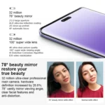 Triple Back Cameras + Dual Front Cameras, In-screen Fingerprint Identification, 4500mAh Battery, 6.55 inch MIUI 14 Dimensity 8200-Ultra Octa Core 4nm up to 3.1GHz, Network: 5G, NFC - Image 8