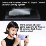 Triple Back Cameras + Dual Front Cameras, In-screen Fingerprint Identification, 4500mAh Battery, 6.55 inch MIUI 14 Dimensity 8200-Ultra Octa Core 4nm up to 3.1GHz, Network: 5G, NFC - Image 6