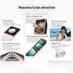 Honor Magic V Flip, 12GB+512GB, 6.8 inch + 4.0 inch Screen MagicOS 8.0 Snapdragon 8+ Gen 1 Octa Core, Network: 5G, NFC, OTG - Image 3