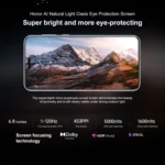 Honor Magic7 Pro, 12GB+256GB, Screen Fingerprint, 6.8 inch MagicOS 9.0 / Android 15 Snapdragon 8 Elite 3nm Octa Core, Network: 5G, NFC, OTG, Not Support Google Play - Image 5