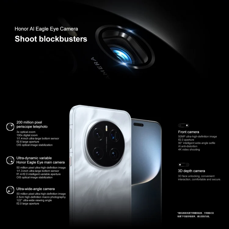 MPH9985_B7.webp Honor Magic7 Pro, 16GB+1TB, Screen Fingerprint, 6.8 inch MagicOS 9.0 / Android 15 Snapdragon 8 Elite 3nm Octa Core, Network: 5G, NFC, OTG, Not Support Google Play - Image 8