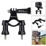 PULUZ 53 in 1 Accessories Total Ultimate Combo Kits (Chest Strap + Suction Cup Mount + 3-Way Pivot Arms + J-Hook Buckle + Wrist Strap + Helmet Strap + Extendable Monopod + Surface Mounts + Tripod Adapters + Storage Bag + Handlebar Mount) for GoPro, Insta360, DJI and Other Action Cameras - Image 3